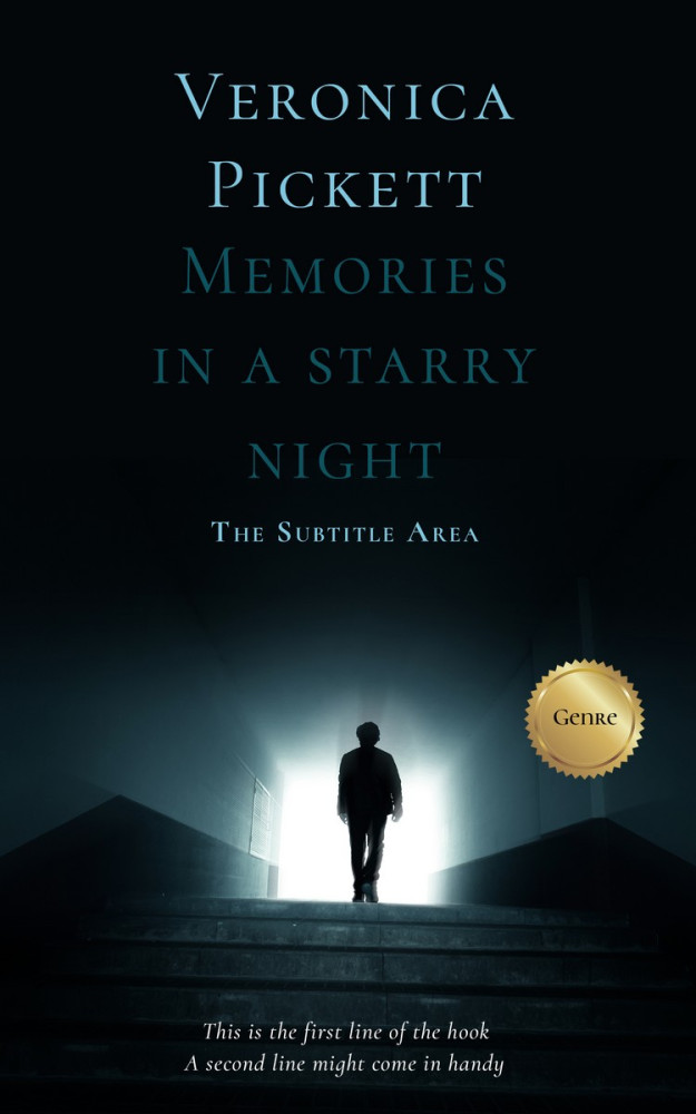 Front view of Ebony #1145 - Premade Mystery & Thriller & Suspense Book Cover