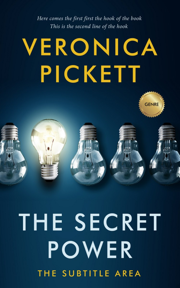 Front view of Tiber #1171 - Premade Business Book Cover