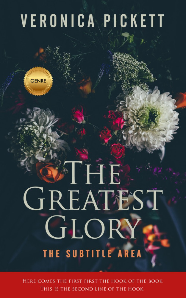 Front view of Santa Fe #1173 - Premade Poetry Book Cover