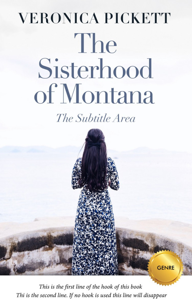 Front view of Ebony Clay #1195 - Premade Historical Book Cover