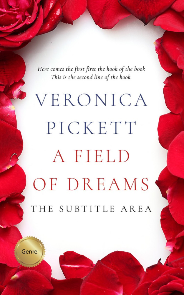 Front view of Shiraz #1197 - Premade Romance Book Cover