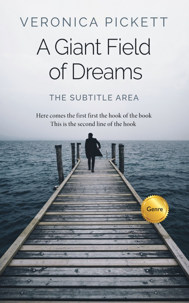 Front view of Iron #1203 - Premade Poetry Book Cover