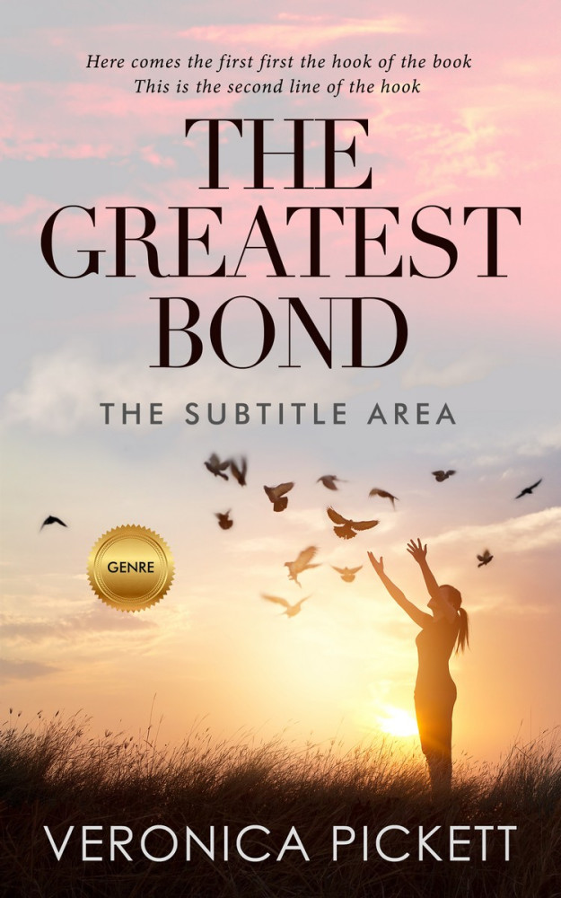 Front view of Bone #1209 - Premade Health & Mind & Body Book Cover