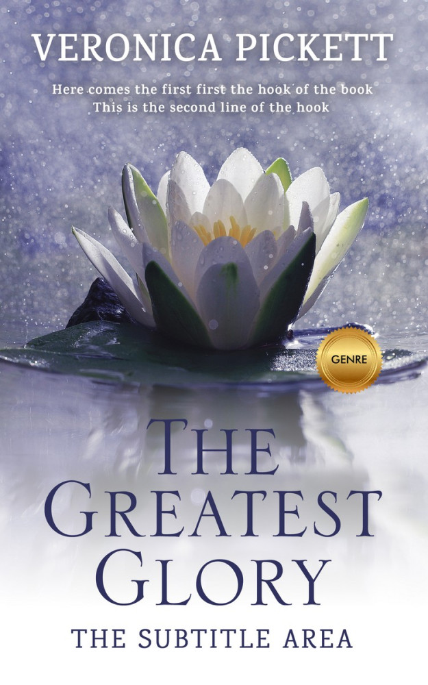 Front view of Manatee #1221 - Premade Religion & Spirituality Book Cover