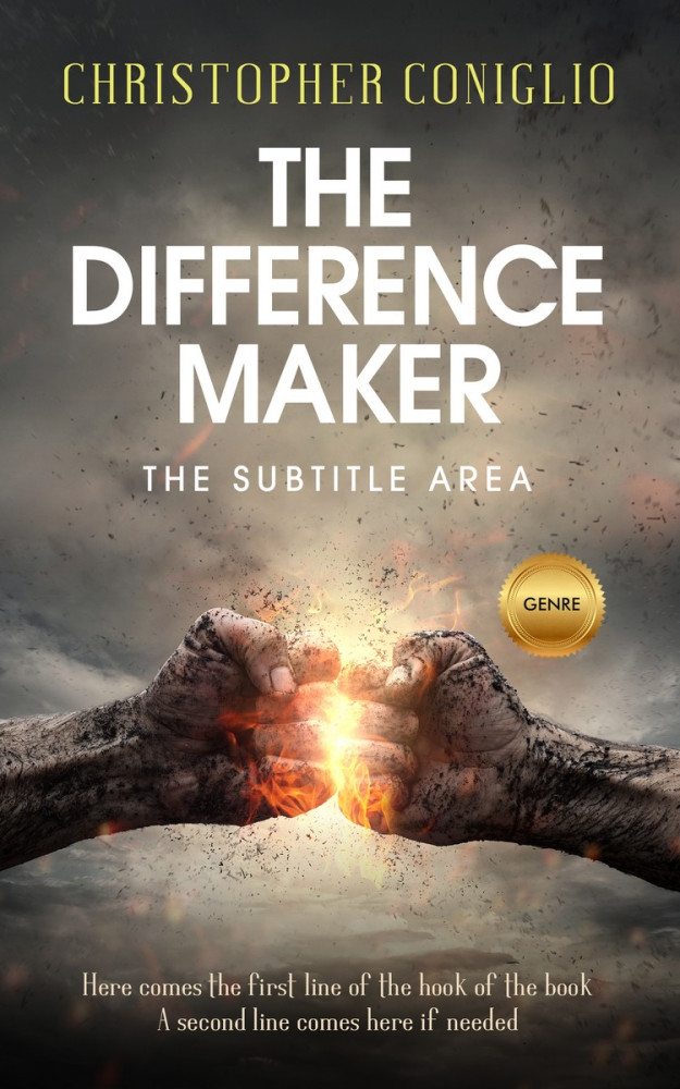 Front view of Merlin #1298 - Premade Mystery & Thriller & Suspense Book Cover