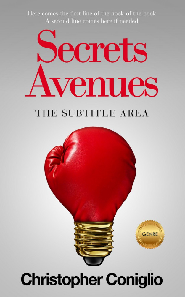 Front view of Cloud #1313 - Premade Self-Improvement & Self-Help Book Cover