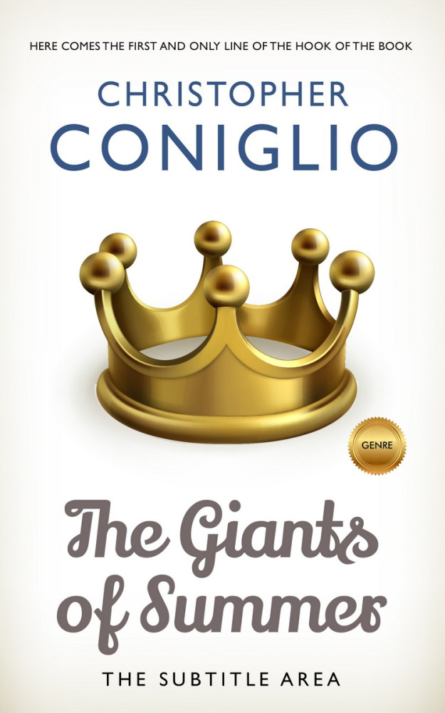 Front view of Fuscous Gray #1328 - Premade Royal Romance Book Cover