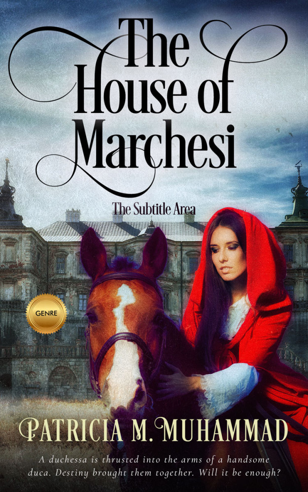 Front view of Baltic Sea #1433 - Premade Fantasy Book Cover