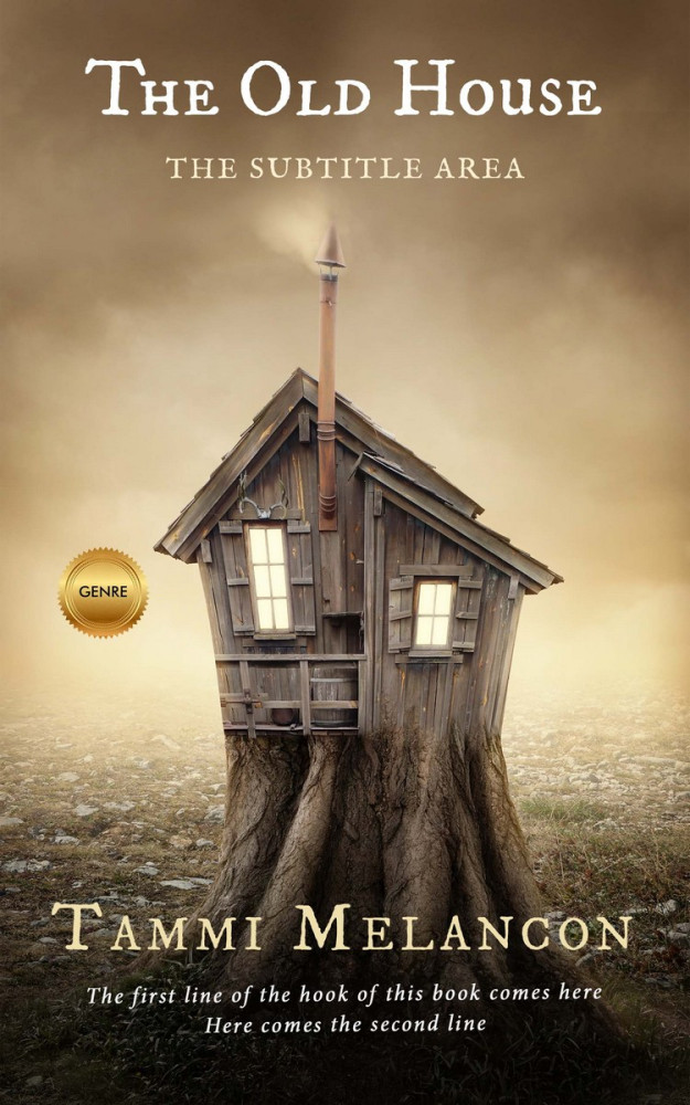 Front view of Mongoose #1521 - Premade Fantasy Book Cover