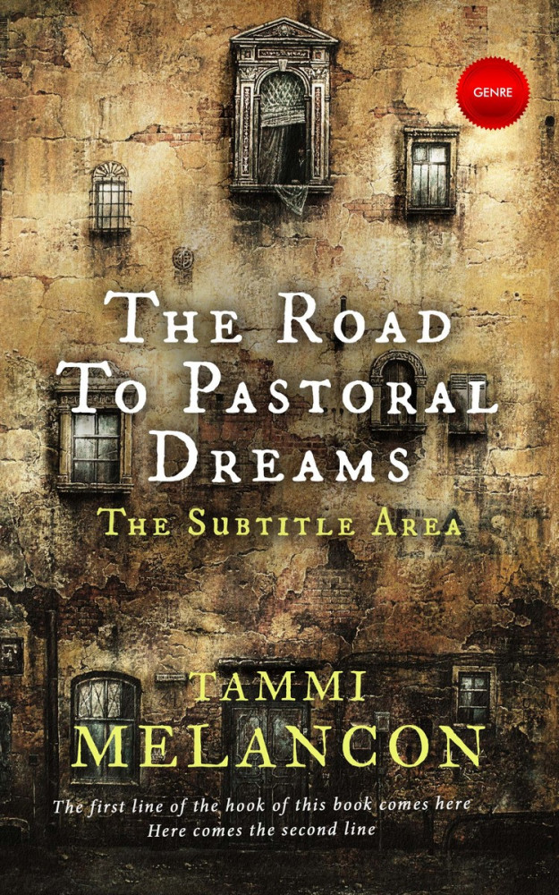 Front view of Birch #1524 - Premade Literary Fiction Book Cover