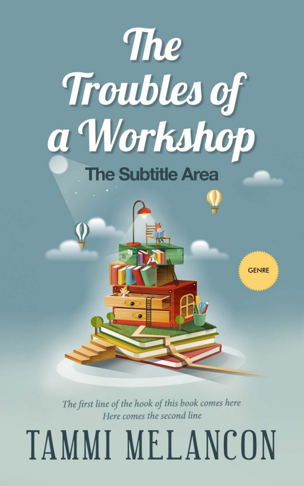 Front view of Gumbo #1535 - Premade Education Book Cover