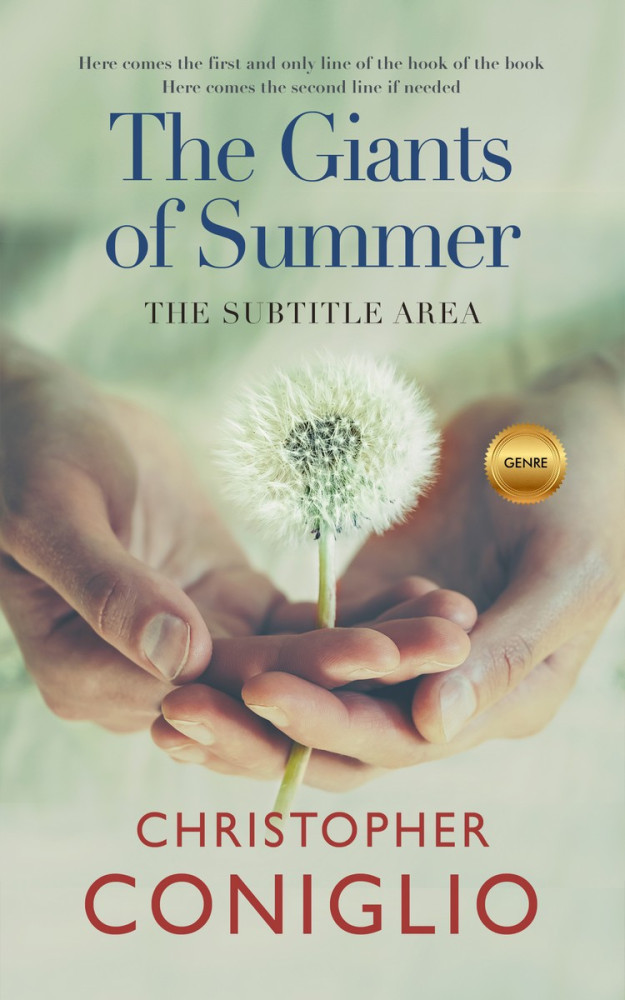 Front view of Clay Ash #1543 - Premade Literary Fiction Book Cover