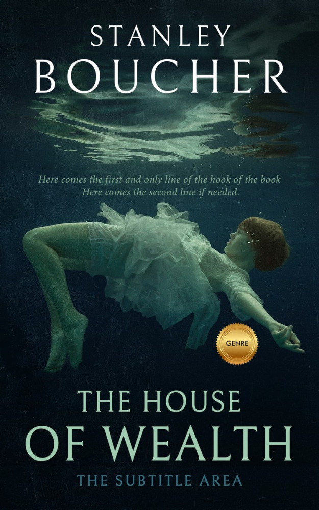 Front view of Aztec #1561 - Premade Mystery & Thriller & Suspense Book Cover