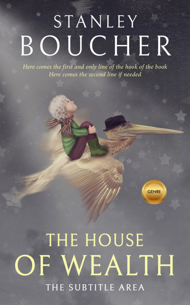 Front view of Fedora #1563 - Premade Fantasy Book Cover