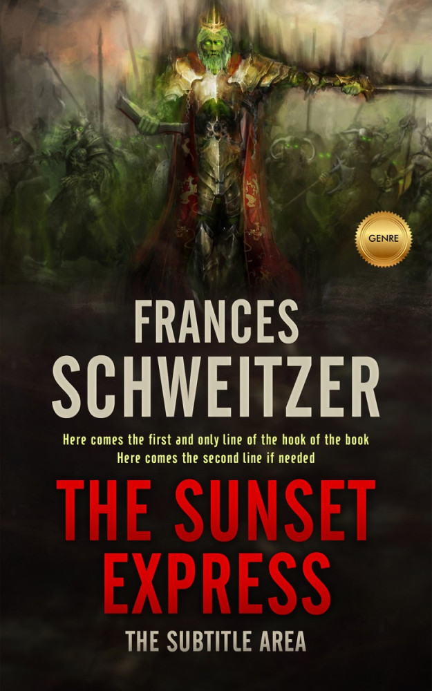 Front view of Antique Brass #1573 - Premade Erotica Book Cover