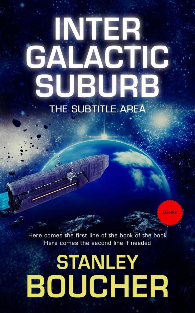 Front view of Haiti #1614 - Premade Science Fiction Book Cover