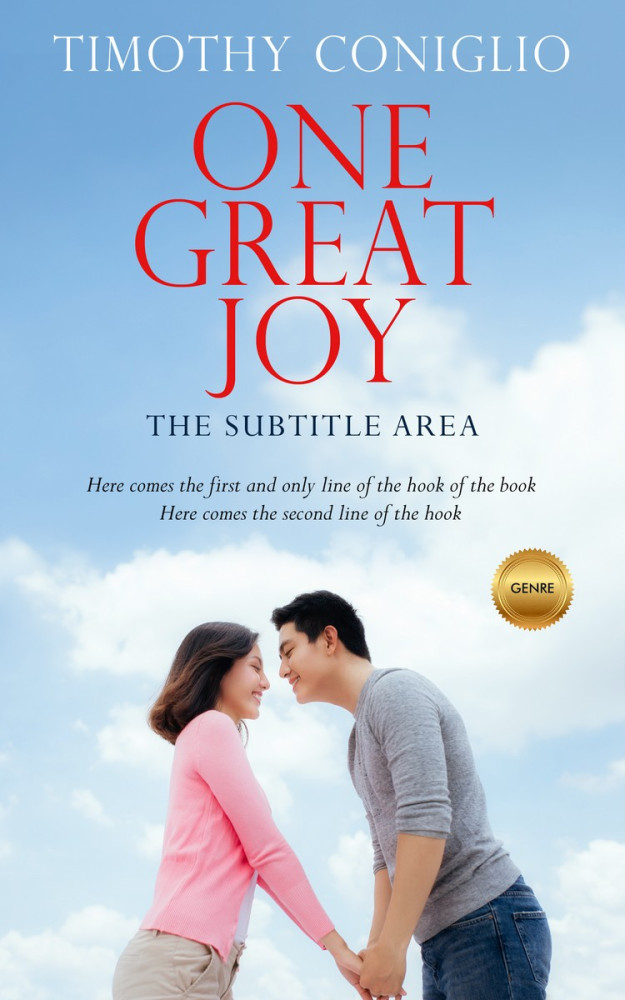 Front view of Botticelli #1668 - Premade Romance Book Cover