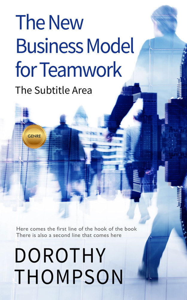 Front view of Deep Koamaru #1689 - Premade Business Book Cover