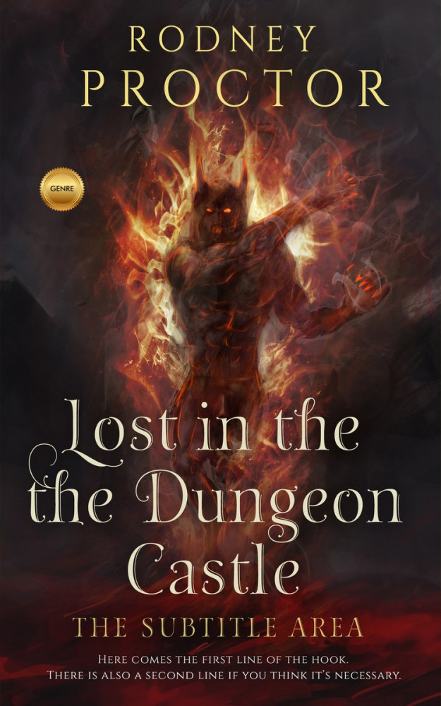 Front view of Cocoa Brown #1708 - Premade Apocalyptica Book Cover