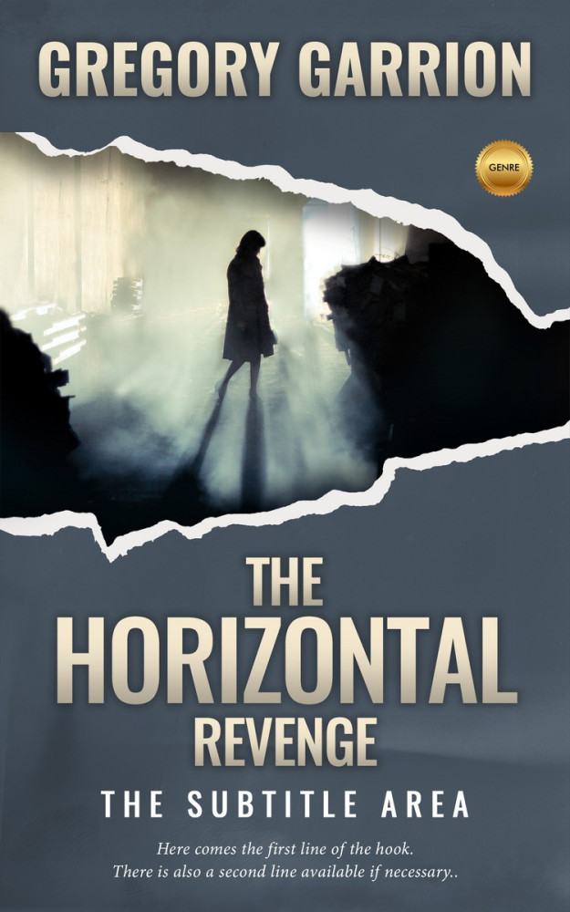 Front view of River Bed #1747 - Premade Mystery & Thriller & Suspense Book Cover