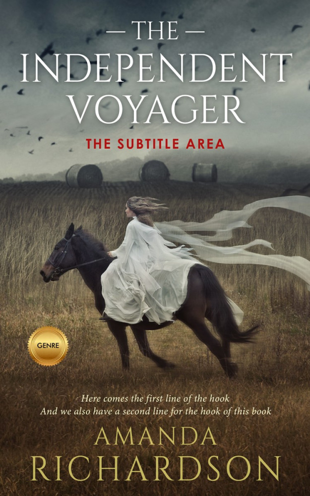 Front view of Armadillo #1808 - Premade Romance Book Cover