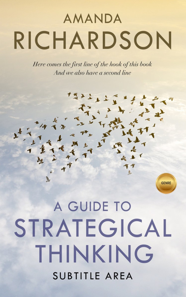 Front view of Westar #1827 - Premade Business Book Cover