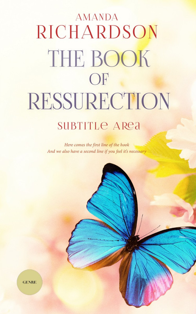 Front view of Linen #1848 - Premade Self-Improvement & Self-Help Book Cover