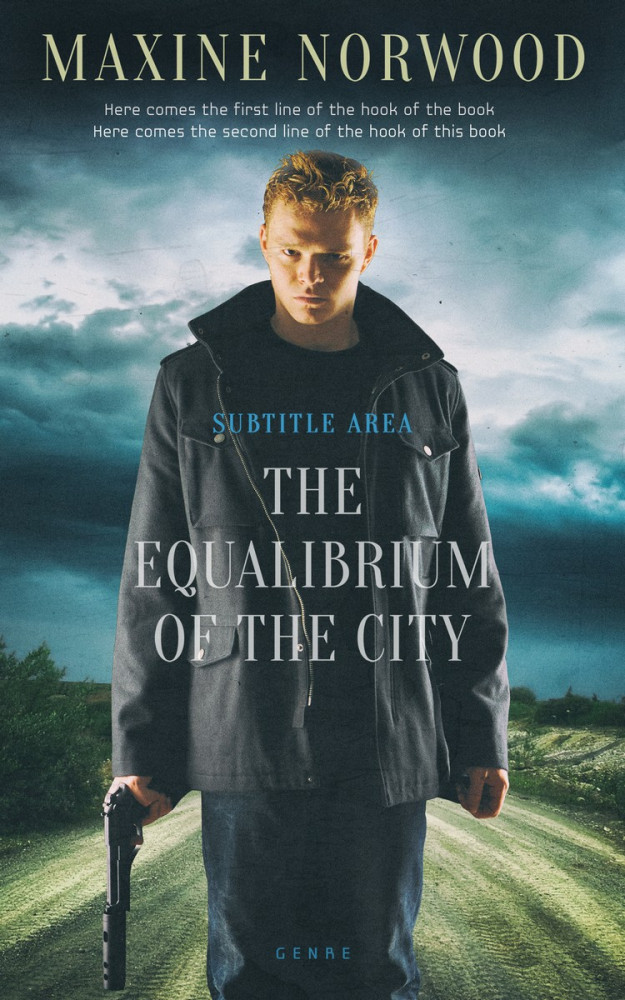 Front view of Limed Spruce #1971 - Premade Mystery & Thriller & Suspense Book Cover