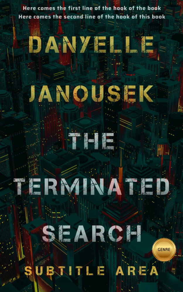 Front view of Aztec #1977 - Premade Mystery & Thriller & Suspense Book Cover