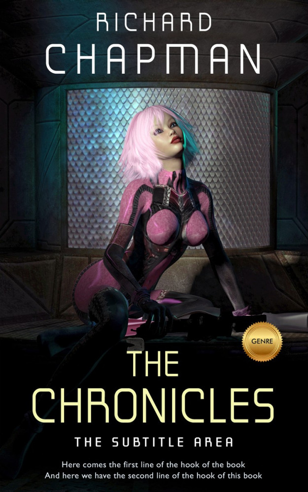 Front view of Woodsmoke #2022 - Premade Science Fiction Book Cover