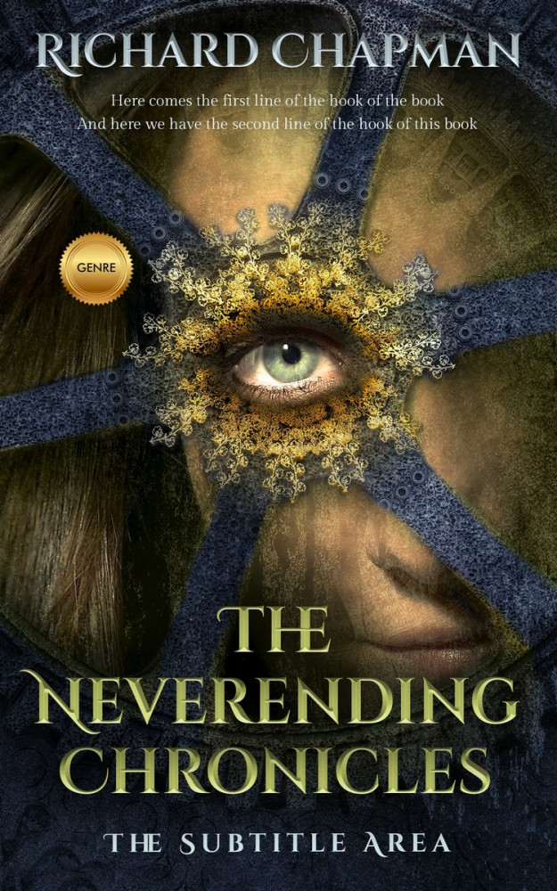 Front view of Log Cabin #2032 - Premade Fantasy Book Cover