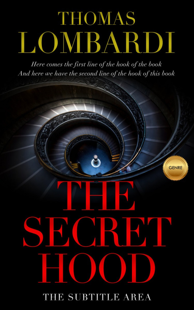 Front view of Woodsmoke #2154 - Premade Mystery & Thriller & Suspense Book Cover