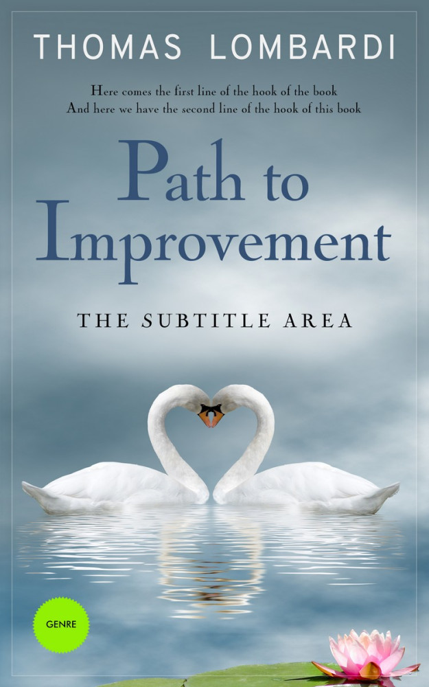 Front view of Bali Hai #2189 - Premade Self-Improvement & Self-Help Book Cover