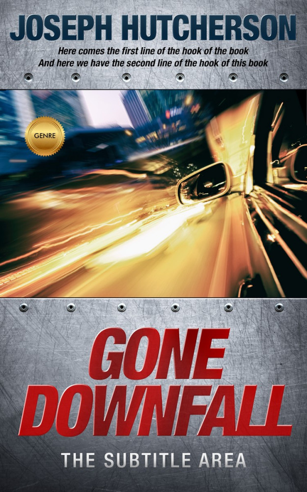 Front view of Bison Hide #2231 - Premade Mystery & Thriller & Suspense Book Cover