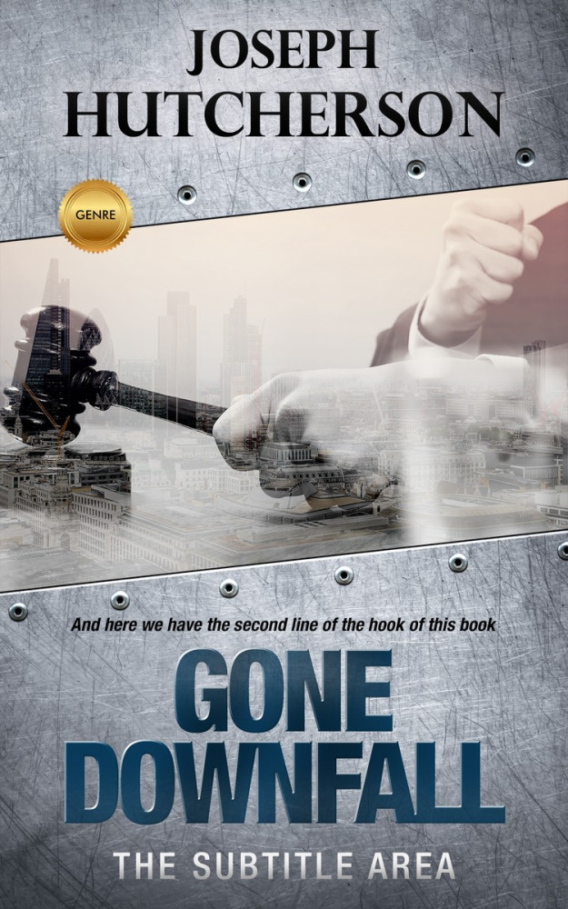 Front view of French Gray #2239 - Premade Mystery & Thriller & Suspense Book Cover