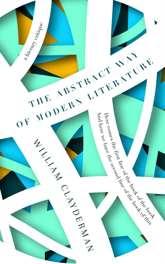 Front view of Bermuda #2293 - Premade Abstract Book Cover