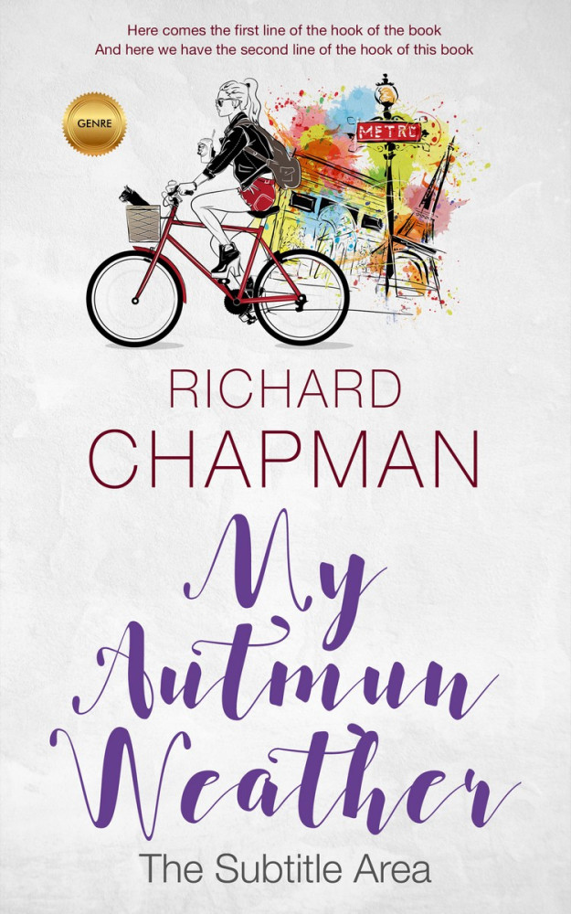 Front view of Gallery #2310 - Premade Chick Lit Book Cover