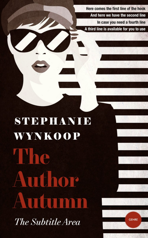 Front view of Asphalt #2314 - Premade Abstract Book Cover