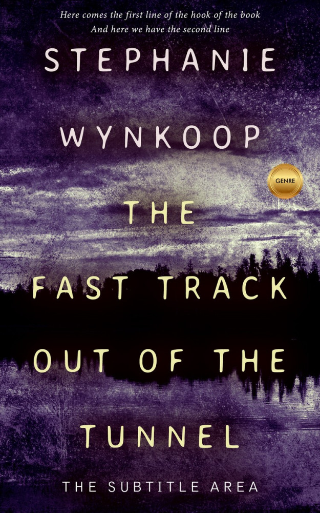 Front view of Revolver #2322 - Premade Mystery & Thriller & Suspense Book Cover