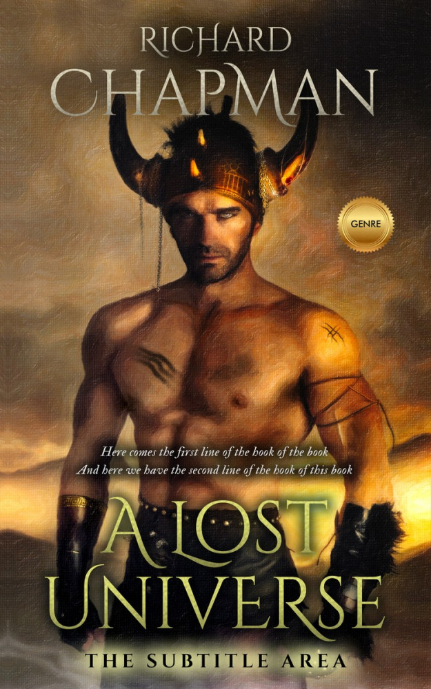 Front view of Bistre #2364 - Premade Romance Book Cover