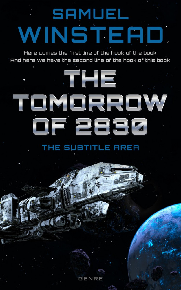 Front view of Bunker #2388 - Premade Science Fiction Book Cover