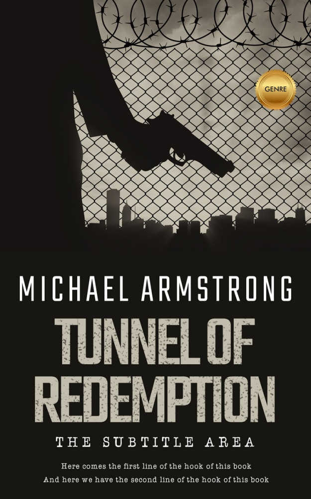 Front view of Nomad #2403 - Premade Apocalyptica Book Cover