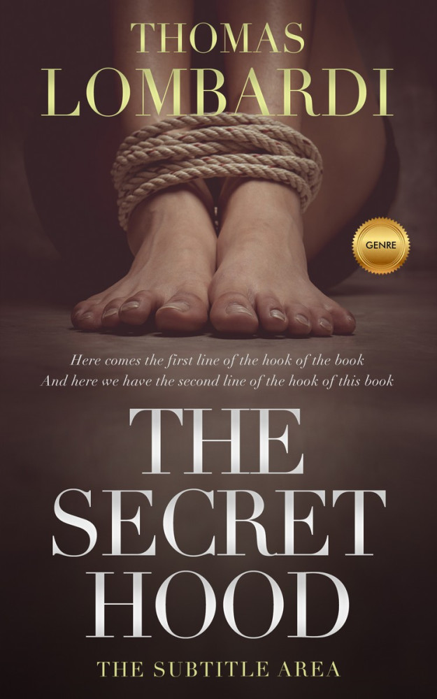 Front view of Woody Brown #2423 - Premade Mystery & Thriller & Suspense Book Cover