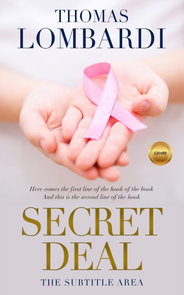 Front view of Lola #2431 - Premade Health & Mind & Body Book Cover