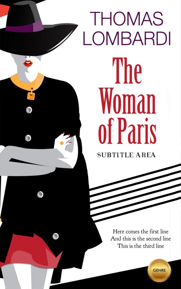 Front view of Cod Gray #2453 - Premade Abstract Book Cover