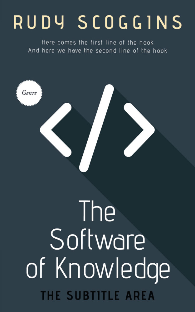 Front view of Pickled Bluewood #2577 - Premade Abstract Book Cover