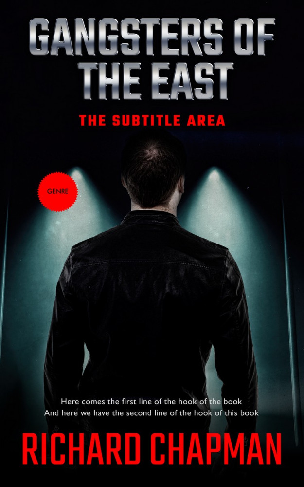 Front view of Contessa #2616 - Premade Mystery & Thriller & Suspense Book Cover