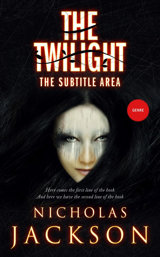 Front view of Cod Gray #2677 - Premade Mystery & Thriller & Suspense Book Cover