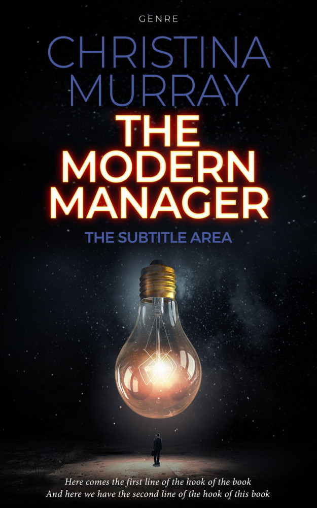 Front view of Woodsmoke #2696 - Premade Business Book Cover