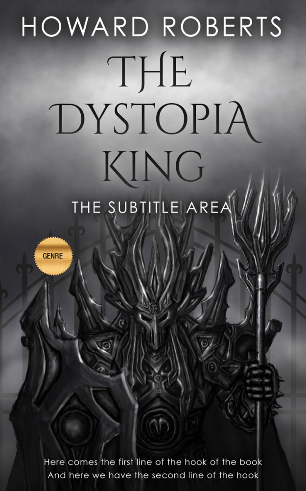 Front view of Shark #2754 - Premade Historical Book Cover